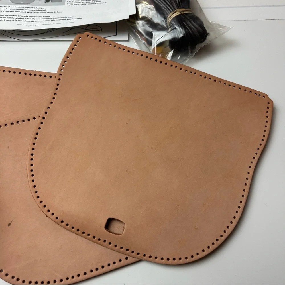 Tandy Leather Revival Handbag Kit | Western Tooled Floral Heirloom Purse DIY